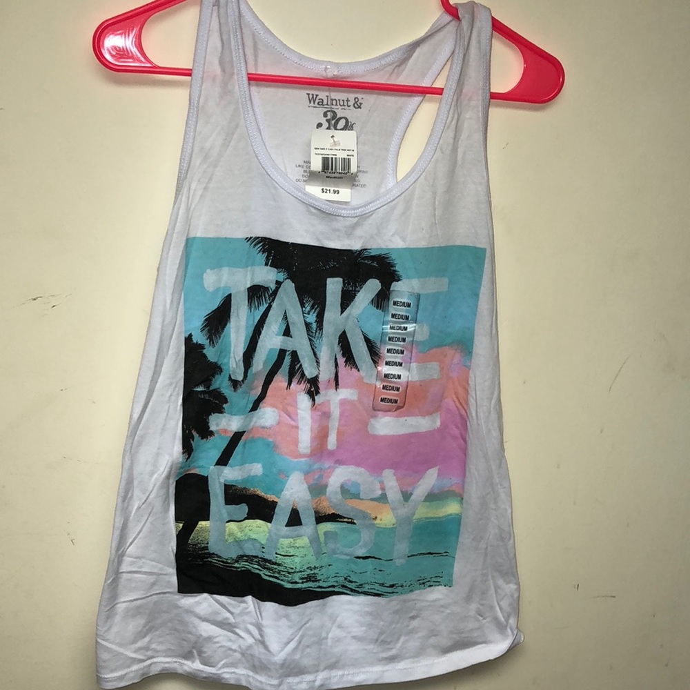 Walnut & 39th Tropical Take It Easy Tank Medium